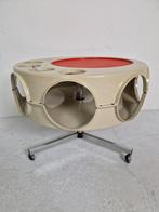 Vintage Curver Rotobar space age, Jaren 70, Huis en Inrichting, Minder dan 50 cm, 50 tot 100 cm, Rond, Ophalen of Verzenden