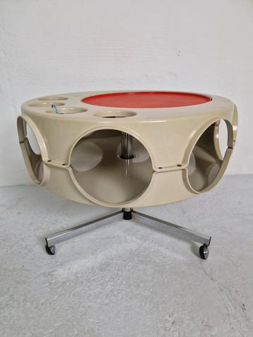 Vintage Curver Rotobar space age, Jaren 70 beschikbaar voor biedingen