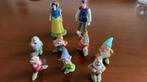 Disney Sneeuwwitje en de 7 dwergen figuren OPHALEN, Ophalen, Sneeuwwitje of Doornroosje, Zo goed als nieuw, Beeldje of Figuurtje