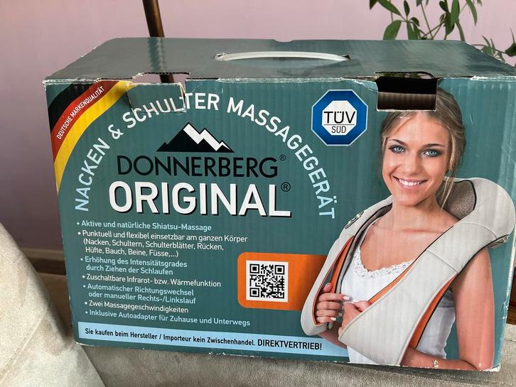Donnerberg Massage Apparaat - Zo Goed Als Nieuw!, Sport en Fitness, Massageproducten, Zo goed als nieuw, Apparaat, Verzenden