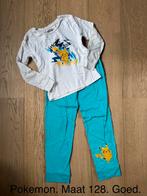 Pokemon pyjama set maat 128, Ophalen of Verzenden, Zo goed als nieuw, Jongen of Meisje, Nacht- of Onderkleding