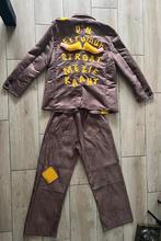 Zefgemaakt carnavalspak heren maat L/XL, Ophalen of Verzenden, Zo goed als nieuw, Maat 52/54 (L), Kleding