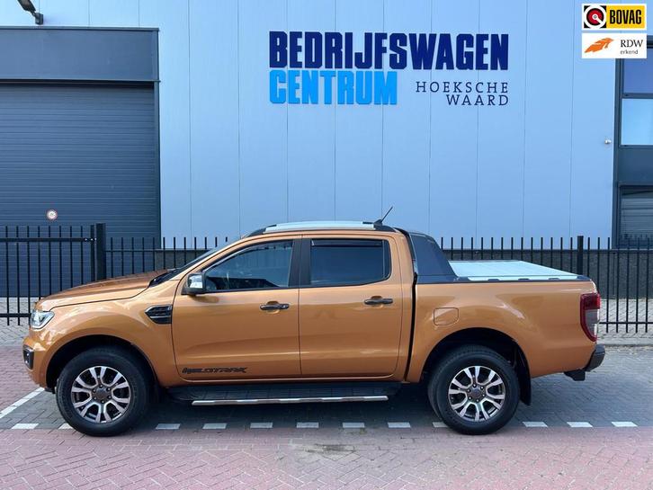 Ford Ranger 2.0 EcoBlue Wildtrak 213PK Automaat Dubbele Cabi, Auto's, Ford, Bedrijf, Te koop, Ranger, 4x4, ABS, Achteruitrijcamera