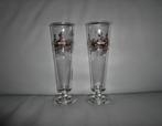Kriek Lindemans Bierglas 2x, Ophalen of Verzenden, Zo goed als nieuw, Glas of Glazen, Overige merken