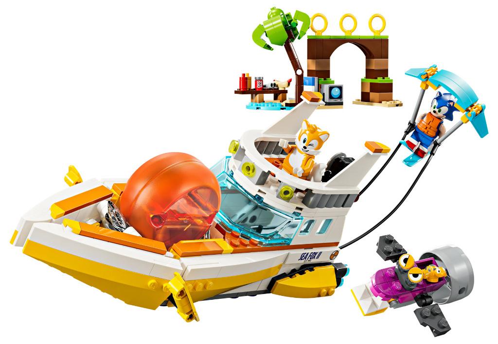 LEGO 76997 Sonic Tail' avondturenBoot 393 delig, Kinderen en Baby's, Speelgoed | Duplo en Lego, Ophalen of Verzenden, Nieuw, Complete set