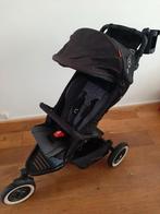 Phil & Teds Alpha kinderwagen – zwart/rood – compleet – €75, Kinderen en Baby's, Kinderwagens en Combinaties, Verstelbare duwstang