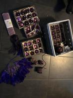 Paarse kerstversiering / ballen, Ophalen, Zo goed als nieuw