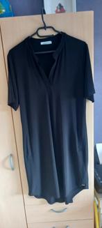 Travelstof jurk mt xl zwart, Zo goed als nieuw, Maat 46/48 (XL) of groter, Zwart, Ophalen