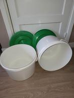 2x 12 liter emmers. Goed afsluitbaar., Ophalen of Verzenden