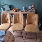 Mooie Eetkamerstoelen - Set van 3, Huis en Inrichting, Stoelen, Ophalen, Hout, Gebruikt, Overige kleuren