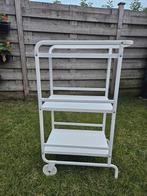 SUNNERSTA trolley. Handig bij noodkeuken., Huis en Inrichting, Keuken | Keukenelementen, Ophalen, Minder dan 50 cm, Gebruikt, Wit