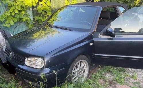 Volkswagen Golf 1.8 Cabriolet 55KW 2000 Blauw, Auto's, Volkswagen, Particulier, Golf, ABS, Airbags, Centrale vergrendeling, Elektrische ramen