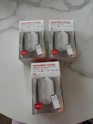 3x Switchbot Curtain U Rail 2 beschikbaar voor biedingen