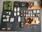 Diverse woonaccessoires zwart wit paars cognac, Huis en Inrichting, Woonaccessoires | Vazen, Ophalen of Verzenden, Glas, Minder dan 50 cm