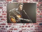 METALEN WANDBORD ELVIS PRESLEY - VINTAGE RETRO - MANCAVE -, Nieuw, Ophalen of Verzenden, Poster, Artwork of Schilderij