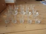 kristallen drinkservies 5-delig, 4 soorten glazen, Ophalen of Verzenden