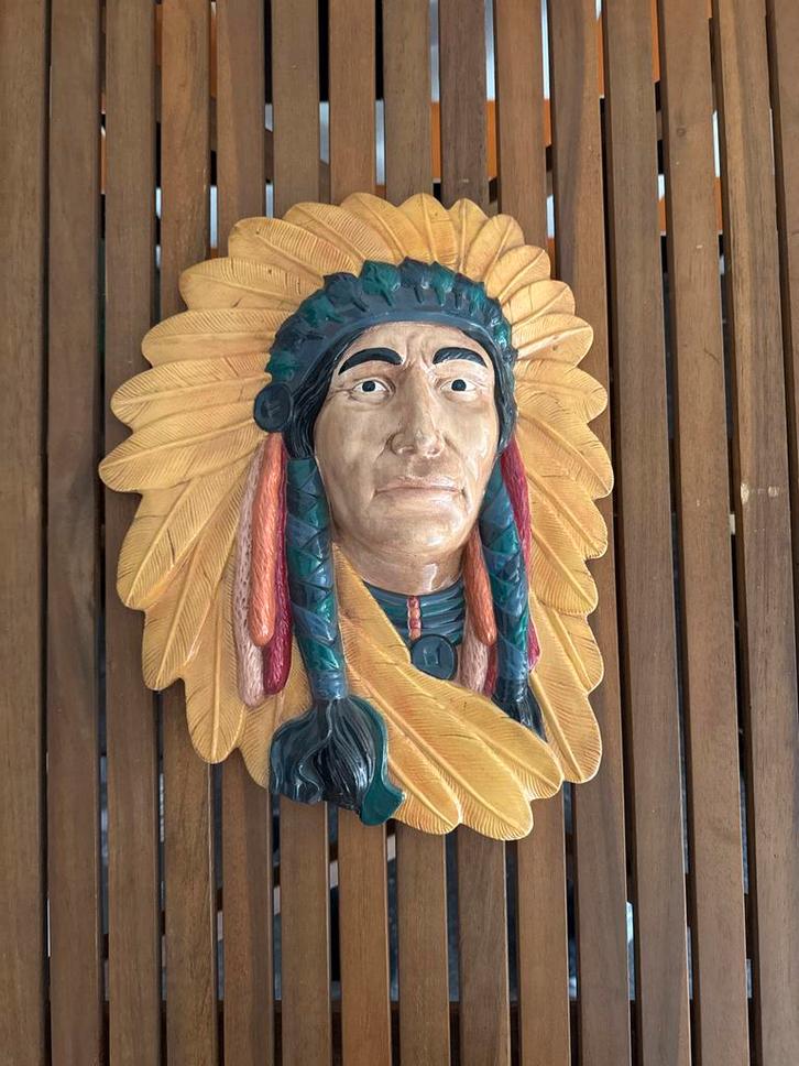 Indiaanse Muurdecoratie, Antiek en Kunst, Kunst | Niet-Westerse kunst, Ophalen