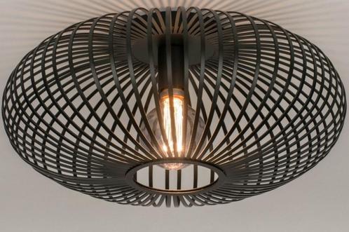 plafondlamp 49cm tafel vide huis bed woonkeuken lamp zwart, Huis en Inrichting, Lampen | Plafondlampen, Nieuw, Ophalen of Verzenden