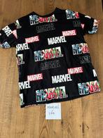 Marvel zwart shirt tshirt korte mouwen maat 158 164 ZGAN, Ophalen of Verzenden, Shirt of Longsleeve, Jongen, Marvel