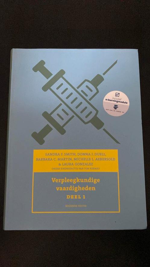 Verpleegkundige vaardigheden, deel 1, 9e editie met datzalje, Boeken, Schoolboeken, Zo goed als nieuw, Nederlands, Overige niveaus