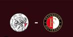 3*  Ajax - Feyenoord - eerste ring - 14 december, Tickets en Kaartjes, Losse kaart, Drie personen of meer, December