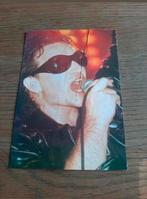 U2 ansichtkaart Bono ZooTV tour., Ophalen of Verzenden, Gebruikt, Foto of Kaart