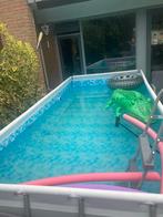 BESTWAY ZWEMBAD POWER 402, Verzenden, Zo goed als nieuw, Rechthoekig, Minder dan 80 cm