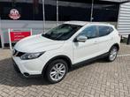 Nissan Qashqai 1.2 Tekna 17" , Leer, camera, trekhaak,, Gebruikt, 4 cilinders, 116 pk, Wit