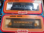 Märklin ho Hamo 8324 en 8327, Wisselstroom, Wagon, Ophalen of Verzenden, Zo goed als nieuw