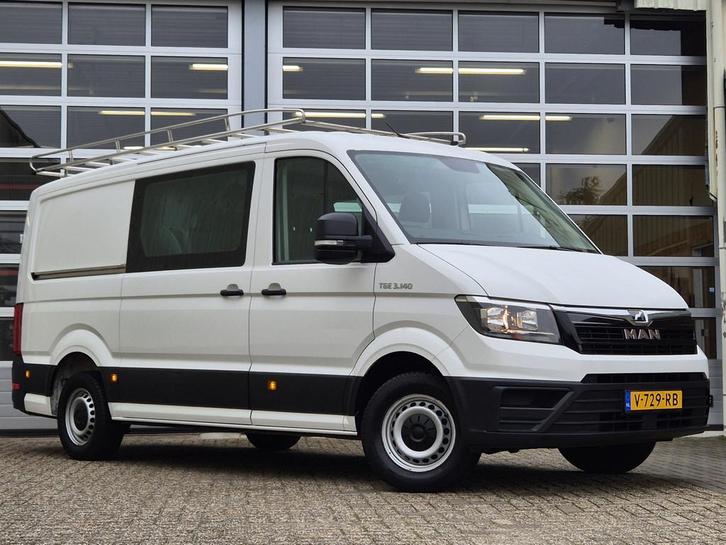MAN TGE 3.140 L3H2 | 4x4 | DUB-CAB | NAVI | CRUISE |, Auto's, Bestelauto's, Bedrijf, Te koop, ABS, Airbags, Airconditioning, Alarm