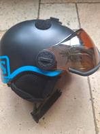 Skihelm met vizier 49-53cm, Sport en Fitness, Snowboarden, Gebruikt, Helm of Bescherming, Ophalen