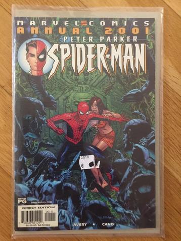 Marvel Comics Annual 2001 Peter Parker Spider-man ZGAN