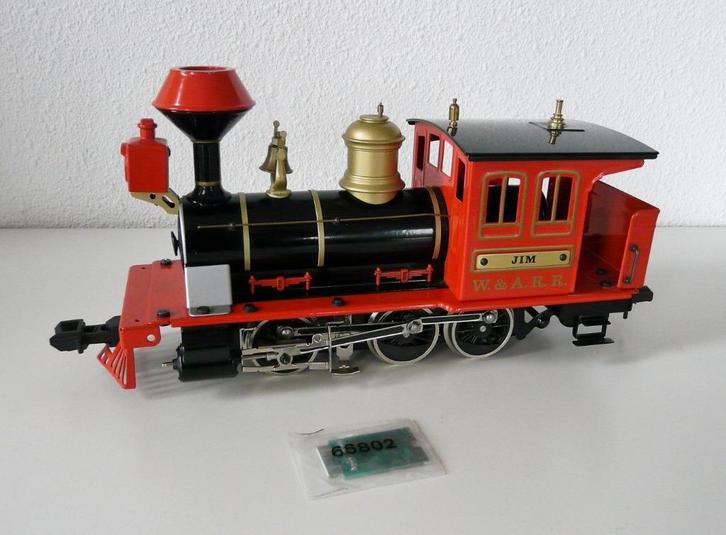 Märklin Maxi Spoor 1 Amerikaanse stoomlocomotief "Jim", Hobby en Vrije tijd, Overige Hobby en Vrije tijd, Zo goed als nieuw, Ophalen of Verzenden