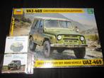 H-527,ZVEZDA 1-35,NO,3629,UAZ-469 Soviet Military Off-Road V, Overige merken, Auto, 1:32 tot 1:50, Nieuw