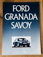 Ford Granada Savoy brochure, Boeken, Auto's | Folders en Tijdschriften, Verzenden, Zo goed als nieuw, Ford