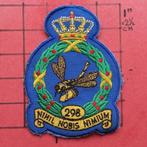 KLU PATCH EMBLEEM LUCHTMACHT OUDE 298 SQUADRON SOESTERBERG, Verzamelen, Luchtvaart en Vliegtuigspotten, Ophalen of Verzenden, Nieuw