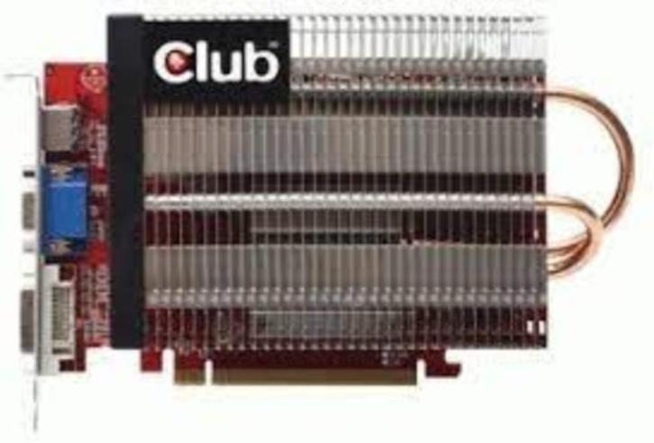 Videokaart Club 3D HD 4650 512MB passief gekoeld, Computers en Software, Videokaarten, Zo goed als nieuw, Tv-Out, DVI, Ophalen of Verzenden