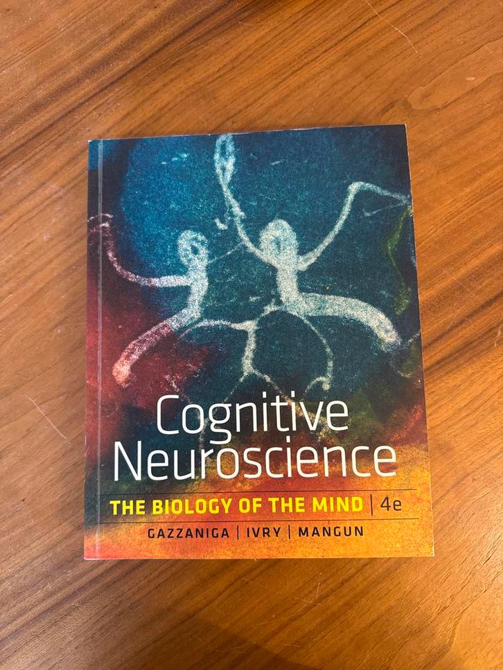 Cognitive Neuroscience - Gazzaniga, Ivry, Mangun, Boeken, Studieboeken en Cursussen, Zo goed als nieuw, HBO, Beta, Ophalen of Verzenden