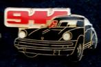 Porsche type 911 zwart-rood, kleine maat, Verzenden, Nieuw, Transport, Speldje of Pin