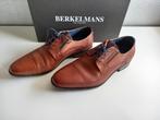 Berkelmans (trouw/bruidegom) schoenen Model Sameiro Cognac, Berkelmans, Bruin, Ophalen of Verzenden, Zo goed als nieuw