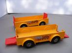 2x circus trailer 1/36 pinder jean richard circus incompleet, Hobby en Vrije tijd, Ophalen of Verzenden, Gebruikt, Bus of Vrachtwagen