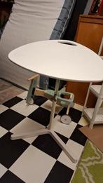 Bijzet tafeltje verstelbaar, Ophalen, Rond, Minder dan 55 cm