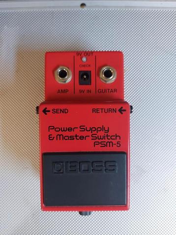 Boss PSM-5 Power Supply Master Switch beschikbaar voor biedingen