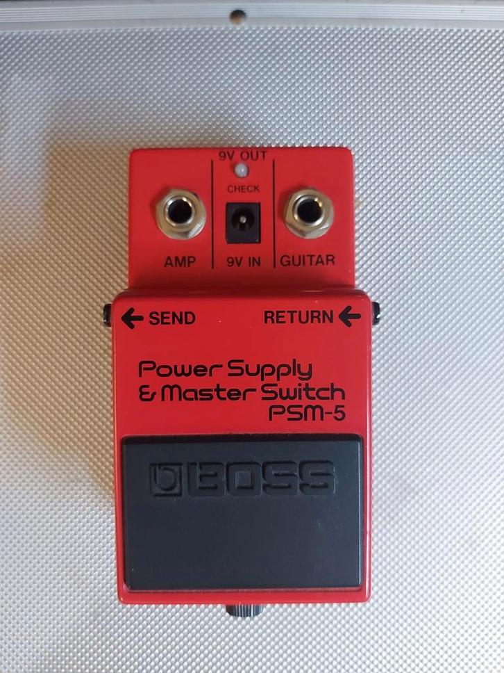 Boss PSM-5 Power Supply Master Switch, Muziek en Instrumenten, Effecten, Gebruikt, Overige typen, Ophalen of Verzenden