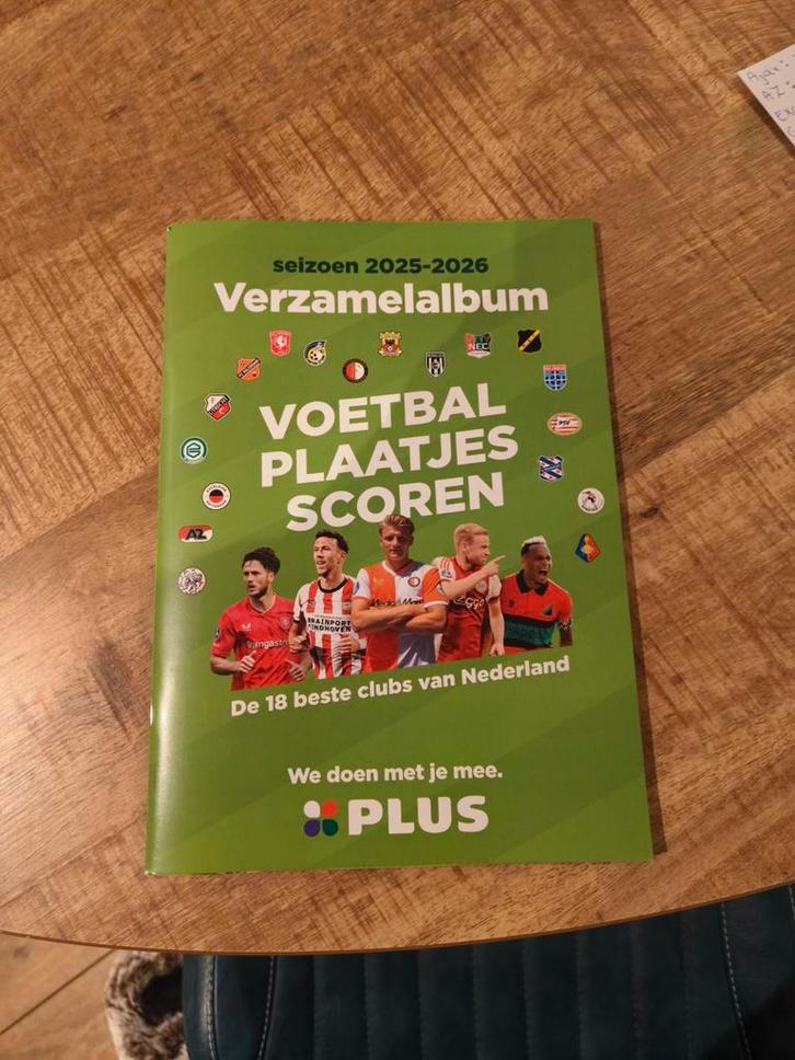 PLUS Voetbalplaatjes veel nummers, Verzamelen, Supermarktacties, Plus, Ophalen of Verzenden