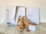 Dior Mystere pumps nude, lak & slangenleer – maat 38 - zgan, Pumps, Beige, Ophalen of Verzenden, Zo goed als nieuw