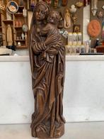 Maria met kind/ hout., Antiek en Kunst, Antiek | Religie, Ophalen of Verzenden