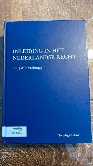 J.W.P. Verheugt - Inleiding in het Nederlandse recht beschikbaar voor biedingen