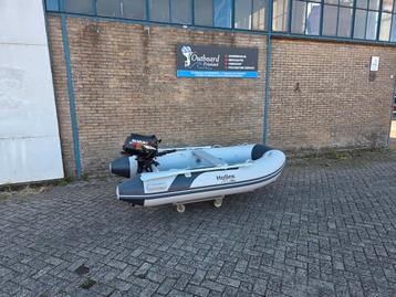 Nieuwe rubberboot 2.65m + Suzuki 5 pk motor – vaarklaar! beschikbaar voor biedingen