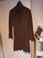 Wollen vest jurk bruin private industries mt 42 alpaca nieuw, Bruin, Maat 42/44 (L), Nieuw, Ophalen of Verzenden